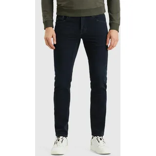 Slim-fit-Jeans PME LEGEND "Tailwheel PTR140", Herren, Gr. 40, Länge 34, dnd schwarz natural denim, Denim/Jeans, Obermaterial: 77% Baumwolle, 22% Polyester, 1% sonstige Fasern, slim fit lang, Jeans Slim-fit-Jeans