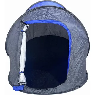 Pop Up Wurfzelt für 2 Personen Blau Outdoor Campingzelt Trekking Festival - Blau
