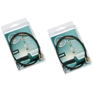 walther design Fotoseil schwarz 1,5 m aus Metall Doppelpack, MD150BD