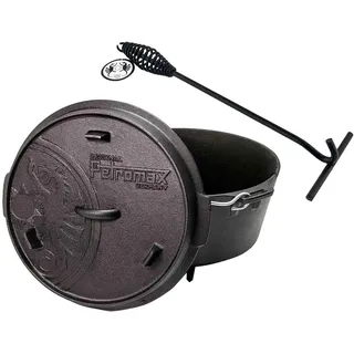 Petromax ft6 Feuertopf mit Füße Dutch Oven Set inkl. Deckelheber Schmortopf