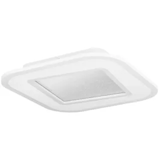 EGLO MACCHIONI DECKE 380X380 CCT 2360LM DIMMPB. WEISS MIT KRISTALL-EFFUS.