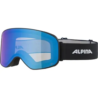 Alpina Slope Q-Lite black matt/mirror blue (A7293831)