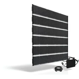 Technaxx Solarzaun Starterset BiDo Flexi TX-356