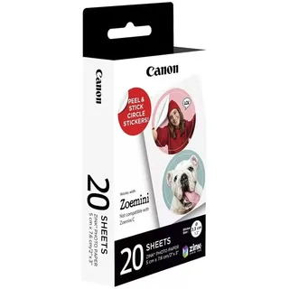 Canon ZINK Circle Sticker für Zoemini