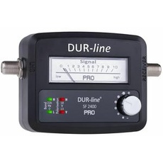 DUR-line SF 2400 Pro - Satfinder mit Zeigermessgerät und beleuchteter Anzeige