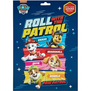 Undercover stickervellen paw patrol - 1000st.