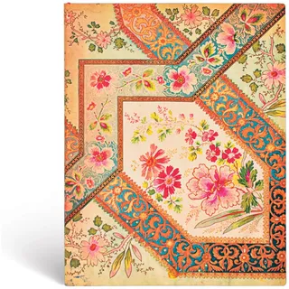 Paperblanks - Blumenpracht Bukett auf Elfenbein - Notizbuch Ultra Flexi Liniert - 240 Seiten, Ultra (230 x 180)