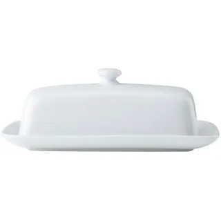 Mikasa Menaje Chalk 21x11x8.5 Cm Butterdose - White - One Size