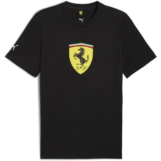 Puma Ferrari Sportswear Herren-T-Shirt, Farbiges Schild, 1 Stück