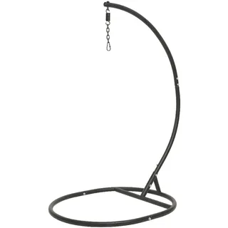 Standardstütze Für Hängesessel Ei 105X186CM Schwarz