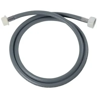 Fackelmann Schlauch Netzteil Geschirr und Waschmaschine, Gummi, Grau, 150 x 3 x 1,5 cm