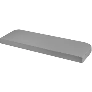 PRIMEPATIO Bankauflage Outdoor 100x40x8 cm Wasserdicht Hellgrau | Abnehmbarer Waschbarer Bezug, Passend für Gartenbank, Schaukel und Innenhof, Sitzkissen für Balkon & Gartenmöbel
