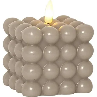 Star Trading Flamme Dot LED Kerze 1 St. beige