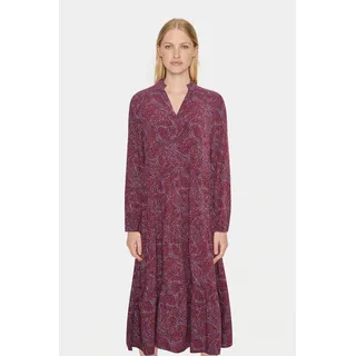 Saint Tropez Sommerkleid »EdaSZ Maxi Dress« mit Volant, rot