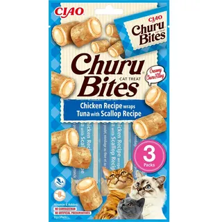 Ciao Churu Bites Thunfisch Mit Jakobsmuschel 12x30g - One Size