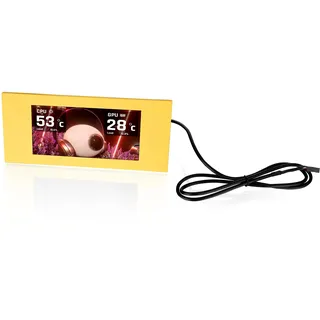 Thermaltake View 600 LCD Panel kit | 6.0" Display | Butter Caramel