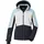 Damen Skijacke/Funktionsjacke mit abzippbarer Kapuze und Schneefang schwarz blau 46 43414-000