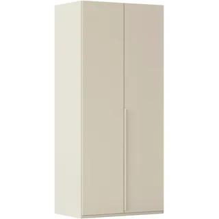LeGer Home by Lena Gercke Kleiderschrank "Schrank Garderobe Ankleide Schlafzimmer Flur SERINA Eyecatcher", beige (beige (champagner)), B:101cm H:223cm T:61cm, Holzwerkstoff, LEGER HOME BY LENA GERCKE, Schränke, Kleiderschrank, in 6 Breiten (101 - 401 cm) mit Front Glas oder Dekor 