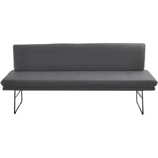 K+W Komfort & Wohnen Polsterbank grau 195 x 87 x 65 cm