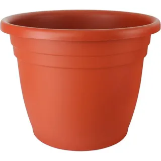 Blumentopf ICS THEA, 40x32 cm, Terracotta-Farbe, Kunststoff