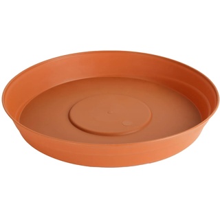 Garronda Untersetzer Blumentopf aus Kunststoff 1 Stück oder 3er Pack Plastik Pflanztopf Pflanzen Untersetzer rund für Pflanztöpfe GD-0023 (Terracotta, ⌀ 16cm H 3cm)