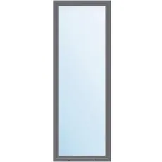 Kunststofffenster ARON Basic weiß/anthrazit 500x1600 mm DIN Links