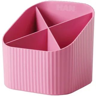 HAN Schreibtischköcher Re-X-LOOP 17238-956 4Fächer RC rosa,