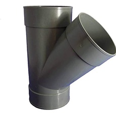 hidrotecnoagua Zubehör PVC-Bypass – Weiblich 45 ° Durchmesser 50