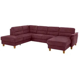 Home Affaire Wohnlandschaft Mikrofaser 3-Sitzer rot
