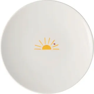 Villeroy & Boch Frühstücksteller Hello Sunshine 21 cm gelb/weiß