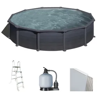 Gre Granada Roundbecken Ø550 x 132 cm - Stahlwandpool