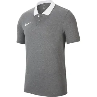 Nike Herren M Nk Df Park20 Polo T Shirt, Charcoal Heather/White/White, XL