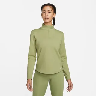 Nike Damen Langarmshirt Therma-FIT One 1/2-Zip Top DD4945-334 S - Alligator/White - S