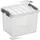 Aufbewahrungsbox Q-line 20 x 15 x 14,0 cm 1-tlg. transparent