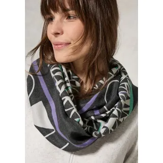 Cecil Damen B572646 TOS_Cozy Print Loop, Black, A