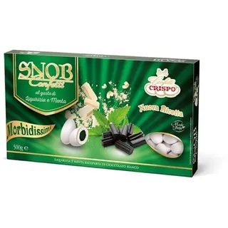 Confetti CRISPO Snob Lakritz & Mint 500 Gr