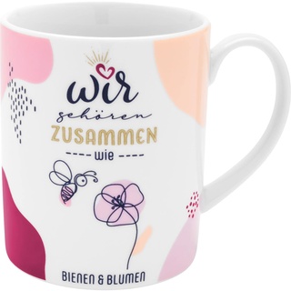 GRUSS & CO XL-Tasse Motiv "Wir" | Große Tasse aus Porzellan, Jumbo-Tasse, 60 cl, Tasse mit Spruch | Geschenk, Freund, Freundin | 47900