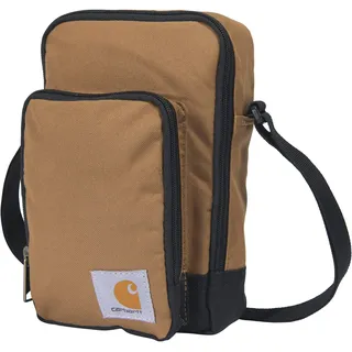 CARHARTT Crossbody Zip, Durable, Adjustable Bag with Zipper Closure Umhängetasche, Essential Crossbody-Tasche Brown