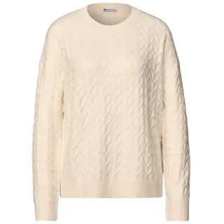 STREET ONE Damen, Kuscheliger Strukturpullover