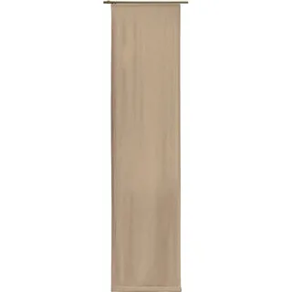 Schiebegardine WIRTH "Westport" Gr. 2, grau (taupe), B:60cm H:175cm, Jacquard, Polyester, Gardinen, Schiebegardine