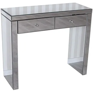 Tischkonsole verspiegelt Konsolentisch Glas konsole Retro Tisch Wandtisch neu