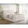 Boxspringbett 120 200 Creme/Weiß