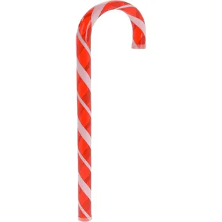 XXL-Zuckerstange 62cm Weihnachtsdeko Weihnachten Kunststoff drinnen und draußen