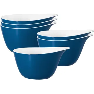 Seltmann Weiden Schale »Müslischalen Life Fashion 600 ml 6er Set« 6 tlg., blau