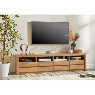 OTTO home Silkeborg Lowboard 180 cm Braun Holz
