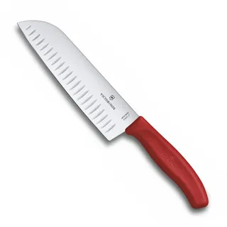 Victorinox Swiss Classic Santokumesser 17cm rot