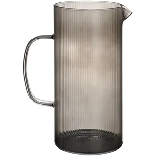 Schöner Wohnen SCHÖNER WOHNEN-Kollektion Karaffe "KARINA", Glaskaraffe, 1,7l mit geriffelter Oberfläche,