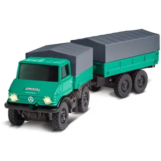 CARSON RC-Truck Unimog Forst 1:87 RTR grau (500504165)