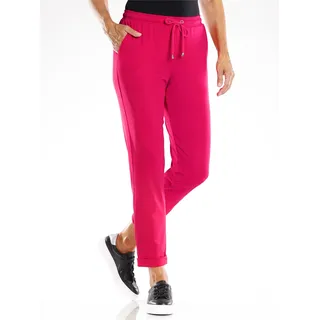 7/8-Hose HEINE, Damen, Gr. 38, Normalgrößen, pink, 80% Polyamid, 20% Elasthan, unifarben, 7/8-Länge, Hosen 7/8-Hose
