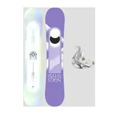 Salomon Lotus+Spell White S 2024 Snowboard-Set uni, 142